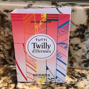 Tutti Twilly d’Hermes Paris Sample Vial Spray Card